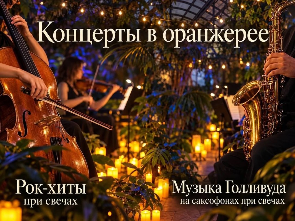 Концерты в оранжерее