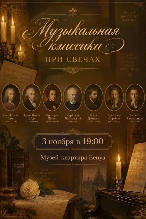 «Мировая классика при свечах»