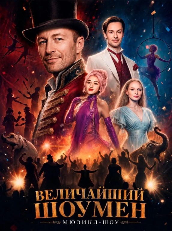 Премьера мюзикла «Величайший шоумен» (12+)